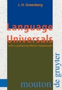 Cover: Language Universals - De Gruyter Mouton