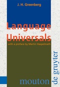 Cover: Language Universals - De Gruyter Mouton