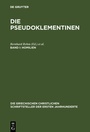 Cover: Homilien - De Gruyter