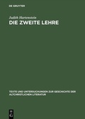 Cover: Die Zweite Lehre - De Gruyter