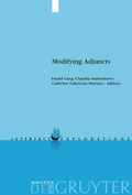 Cover: Modifying Adjuncts - De Gruyter Mouton