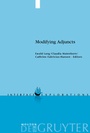 Cover: Modifying Adjuncts - De Gruyter Mouton