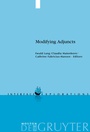 Cover: Modifying Adjuncts - De Gruyter Mouton