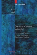 Cover: Genitive Variation in English - De Gruyter Mouton