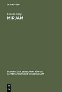 Enlarge image Cover: Mirjam - De Gruyter
