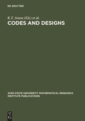 Cover: Codes and Designs - De Gruyter
