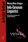 Cover: Indo-European Linguistics - De Gruyter