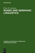Cover: Runes and Germanic Linguistics - De Gruyter Mouton