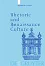 Cover: Rhetoric and Renaissance Culture - De Gruyter