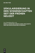 Cover: Zwischen christlicher Apologetik und methodologischem Atheismus - De Gruyter