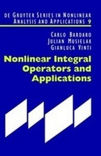 Enlarge image Cover: Nonlinear Integral Operators and Applications - De Gruyter
