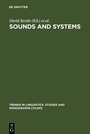 Cover: Sounds and Systems - De Gruyter Mouton