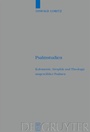Cover: Psalmstudien - De Gruyter