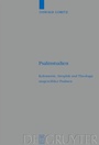 Cover: Psalmstudien - De Gruyter