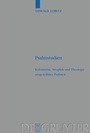 Cover: Psalmstudien - De Gruyter