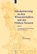 Cover: Die Anatomie des Text-K&ouml;rpers und Natur-K&ouml;rpers - De Gruyter