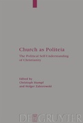 Cover: Church as Politeia - De Gruyter