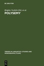Cover: Polysemy - De Gruyter Mouton