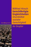 Cover: Gerechtfertigte Ungleichheiten - De Gruyter