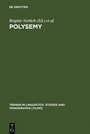 Cover: Polysemy - De Gruyter Mouton