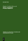 Cover: Polysemy - De Gruyter Mouton