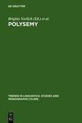 Cover: Polysemy - De Gruyter Mouton