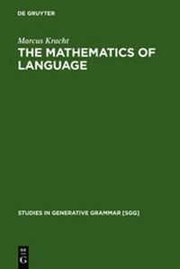 Enlarge image Cover: The Mathematics of Language - De Gruyter Mouton