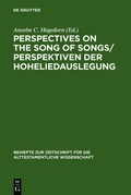 Cover: Perspectives on the Song of Songs / Perspektiven der Hoheliedauslegung - De Gruyter