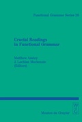 Cover: Crucial Readings in Functional Grammar - De Gruyter Mouton