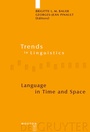 Cover: Language in Time and Space - De Gruyter Mouton
