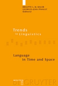 Enlarge image Cover: Language in Time and Space - De Gruyter Mouton