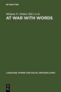 Enlarge image Cover: At War with Words - De Gruyter Mouton