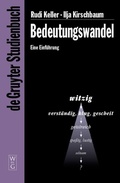 Cover: Bedeutungswandel - De Gruyter