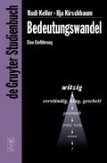 Cover: Bedeutungswandel - De Gruyter