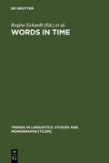 Cover: Words in Time - De Gruyter Mouton