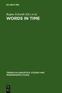 Cover: Words in Time - De Gruyter Mouton