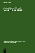 Cover: Words in Time - De Gruyter Mouton