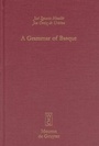 Cover: A Grammar of Basque - De Gruyter Mouton