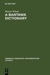 Abbildung von: A Bantawa Dictionary - De Gruyter Mouton