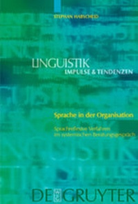 Enlarge image Cover: Sprache in der Organisation - De Gruyter