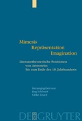 Cover: Mimesis - Repr&auml;sentation - Imagination - De Gruyter