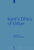 Cover: Kant's Ethics of Virtue - De Gruyter