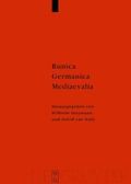 Cover: Runica - Germanica - Mediaevalia - De Gruyter