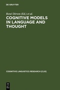 Cover: Cognitive Models in Language and Thought - De Gruyter Mouton