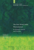 Cover: The Free Word Order Phenomenon - De Gruyter Mouton