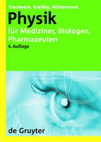 Bild vergrößern Bild: Physik für Mediziner, Biologen, Pharmazeuten - De Gruyter