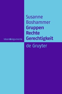 Abbildung von: Gruppen, Recht, Gerechtigkeit - De Gruyter
