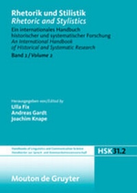 Enlarge image Cover: Rhetorik und Stilistik / Rhetoric and Stylistics - De Gruyter Mouton