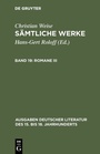 Cover: Romane III - De Gruyter