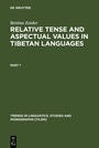 Cover: Relative Tense and Aspectual Values in Tibetan Languages - De Gruyter Mouton